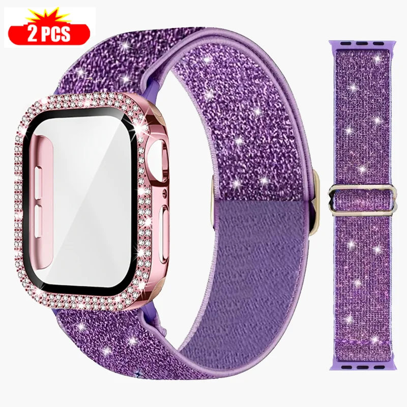 Smartwatch Watch Accessories For Women - Correa + funda para Apple Watch