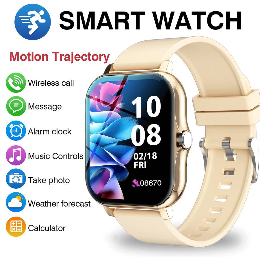 Smartwatch Touch - Reloj Inteligente con Llamadas Inalámbricas -
