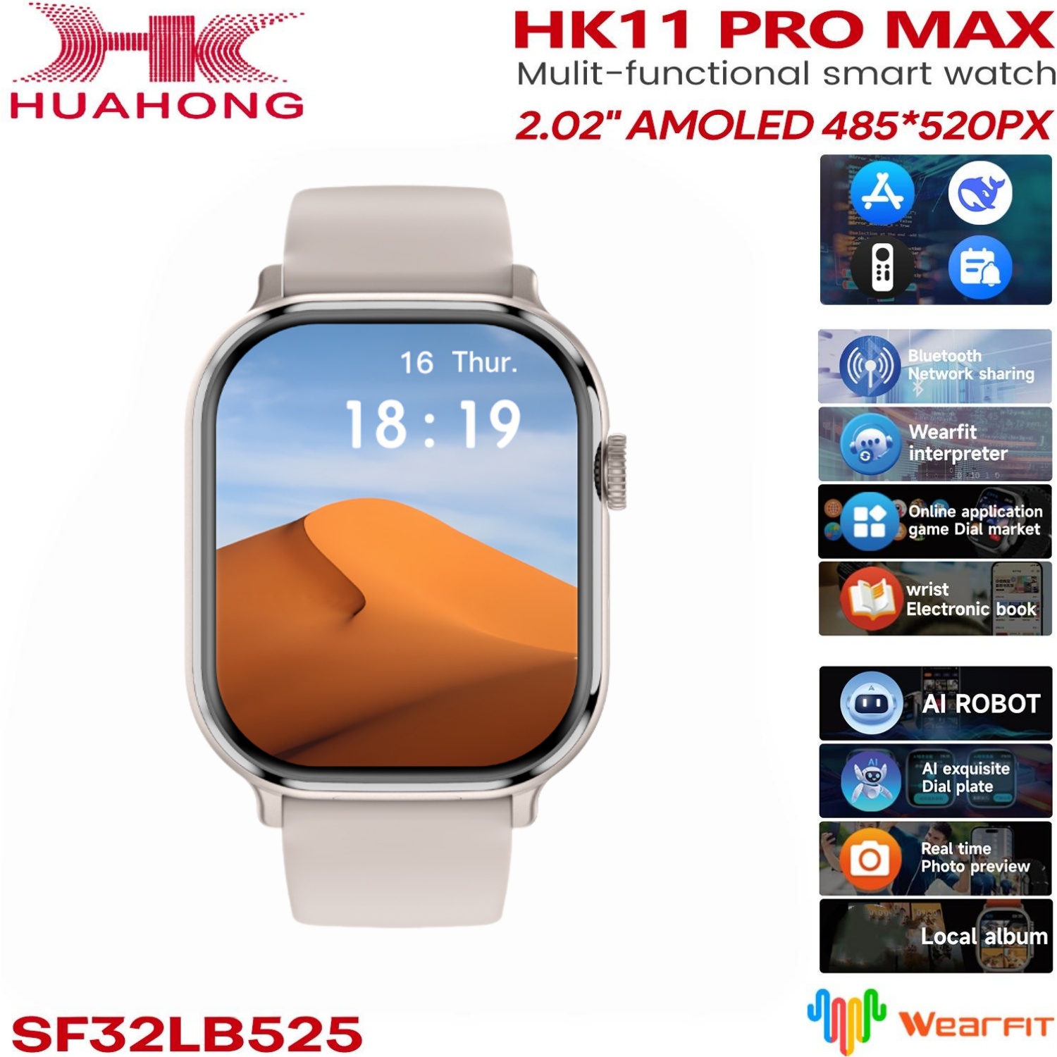 Smartwatch Nexus - Reloj Inteligente Original HK11 Pro MAX