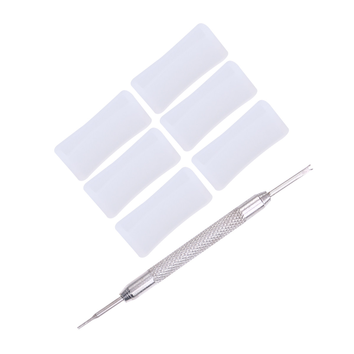 Silicone Band Replacement - 6 piezas de bucles de silicona