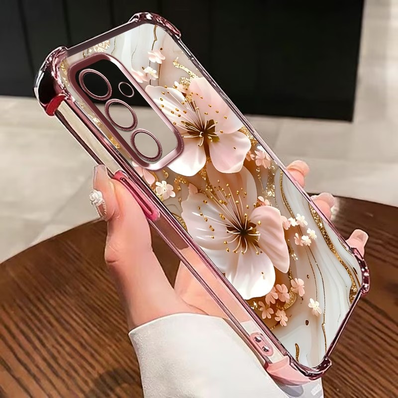 Funda Transparente con Flores  - Samsung Galaxy S24 reseña y precio
