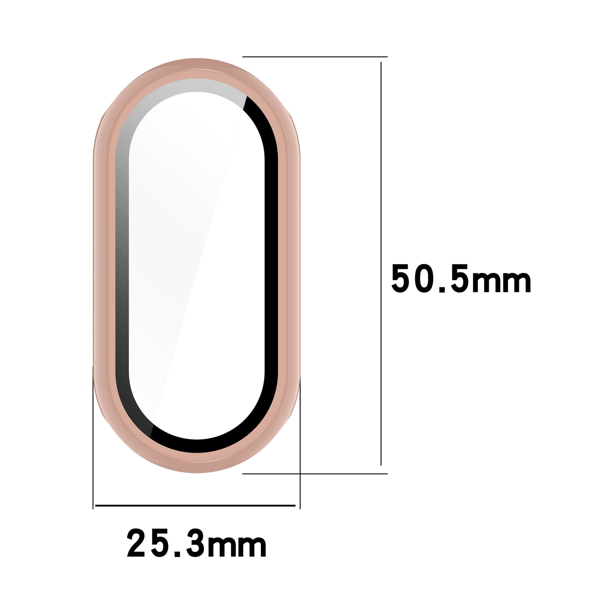 Vidrio templado + funda de PC  - Smartwatch Watch Accessories For Women reseña y precio