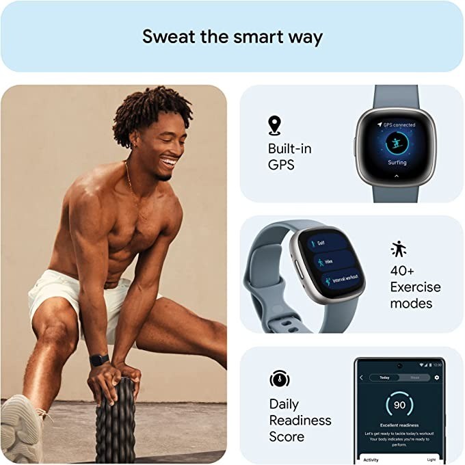 Reloj inteligente Fitbit Versa - Smartwatch Touch reseña y precio