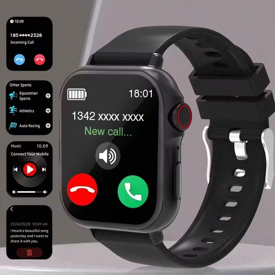 Reloj Inteligente 2025 con Pan - Smartwatch Touch reseña y precio