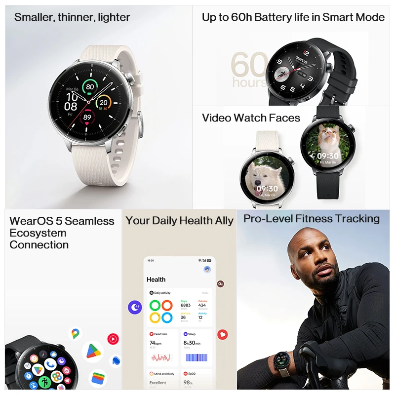 Versión global OnePlus Watch 3 - Smartwatch Nexus reseña y precio