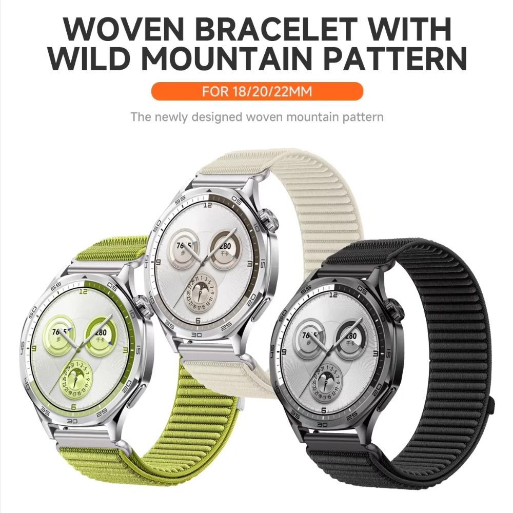 Correa de nailon de 18/20/22mm - Smartwatch X2 reseña y precio