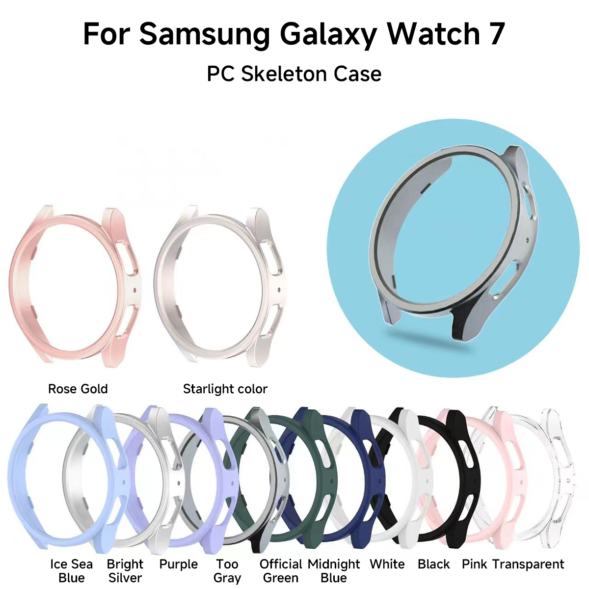 Funda para PC para Samsung Gal - Samsung Smartwatch Accessories reseña y precio