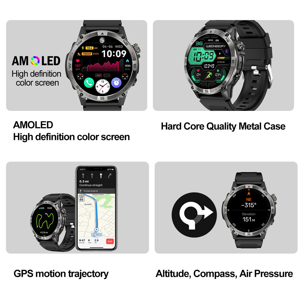 NORTH EDGE GPS reloj inteligen - Smartwatch Store reseña y precio