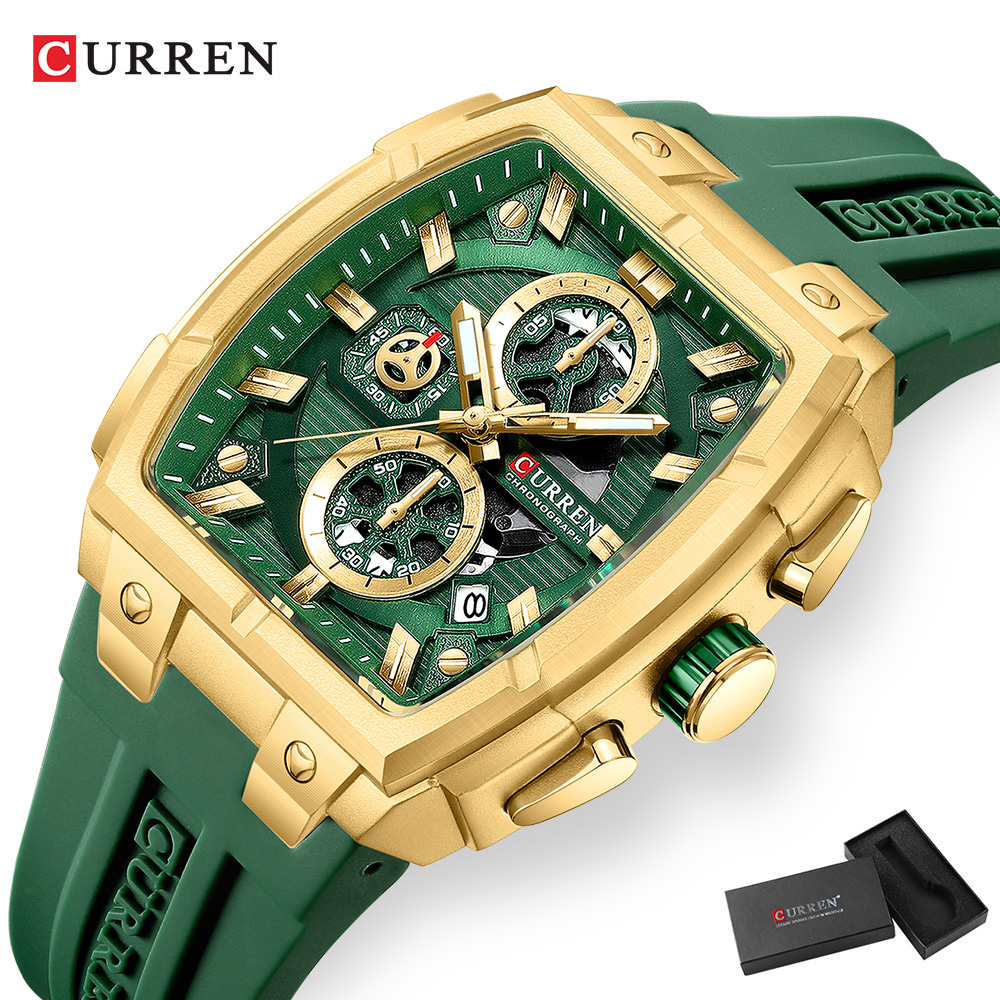Reloj CURREN de Lujo Vintage p - Accessories With Watch reseña y precio