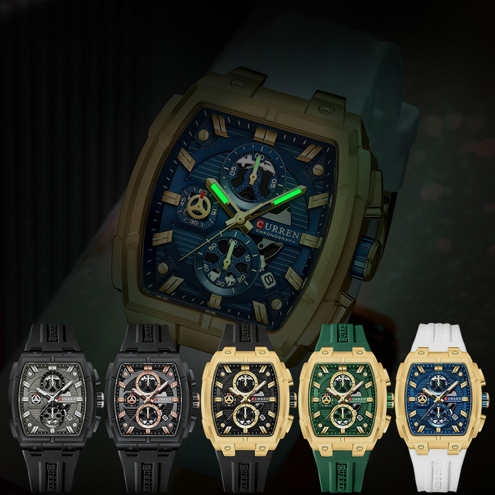 Reloj CURREN de Lujo Vintage p - Accessories With Watch reseña y precio