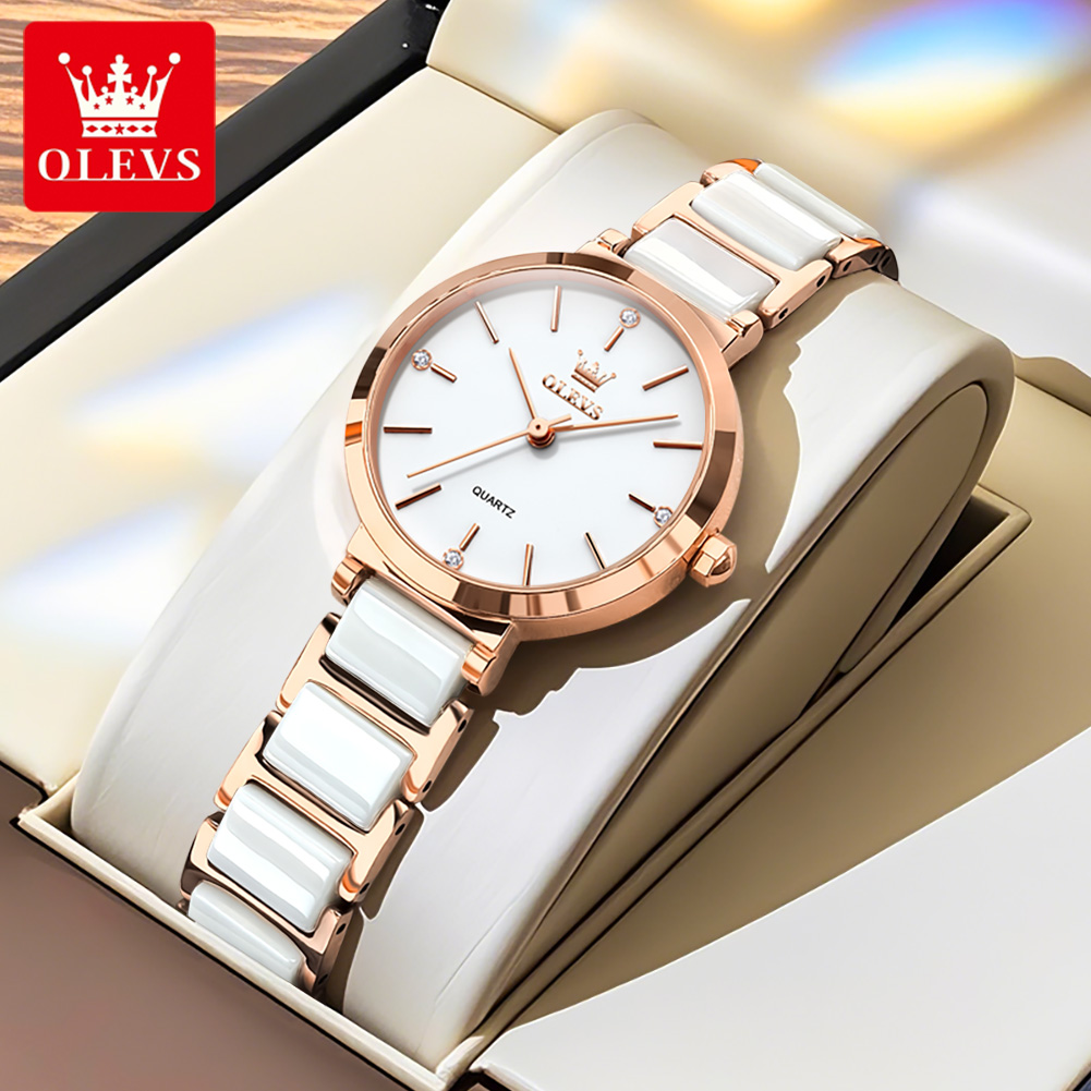 OLEVS Reloj de mujer 5877 Relo - Accessories With Watch reseña y precio