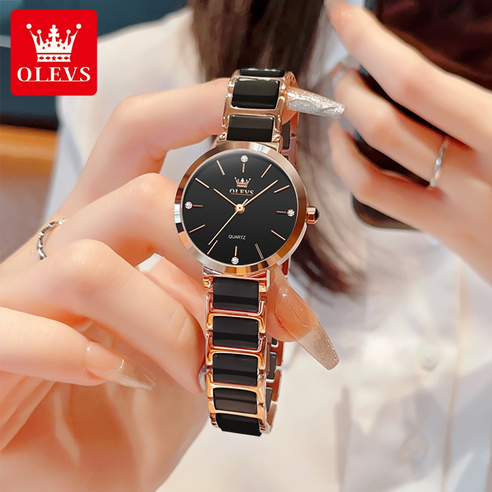 OLEVS Reloj de mujer 5877 Relo - Accessories With Watch reseña y precio
