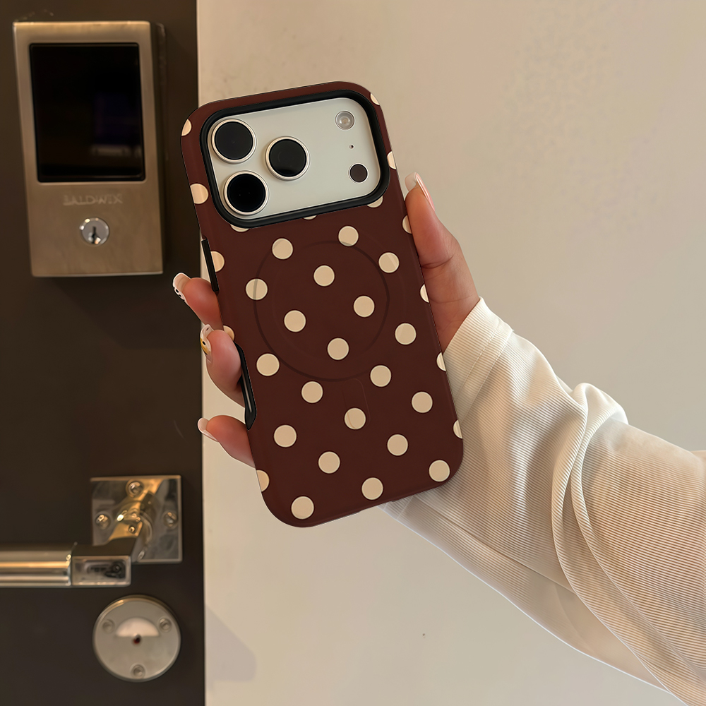 Funda de teléfono con puntos m - Apple Iphone 15 Pro Max reseña y precio