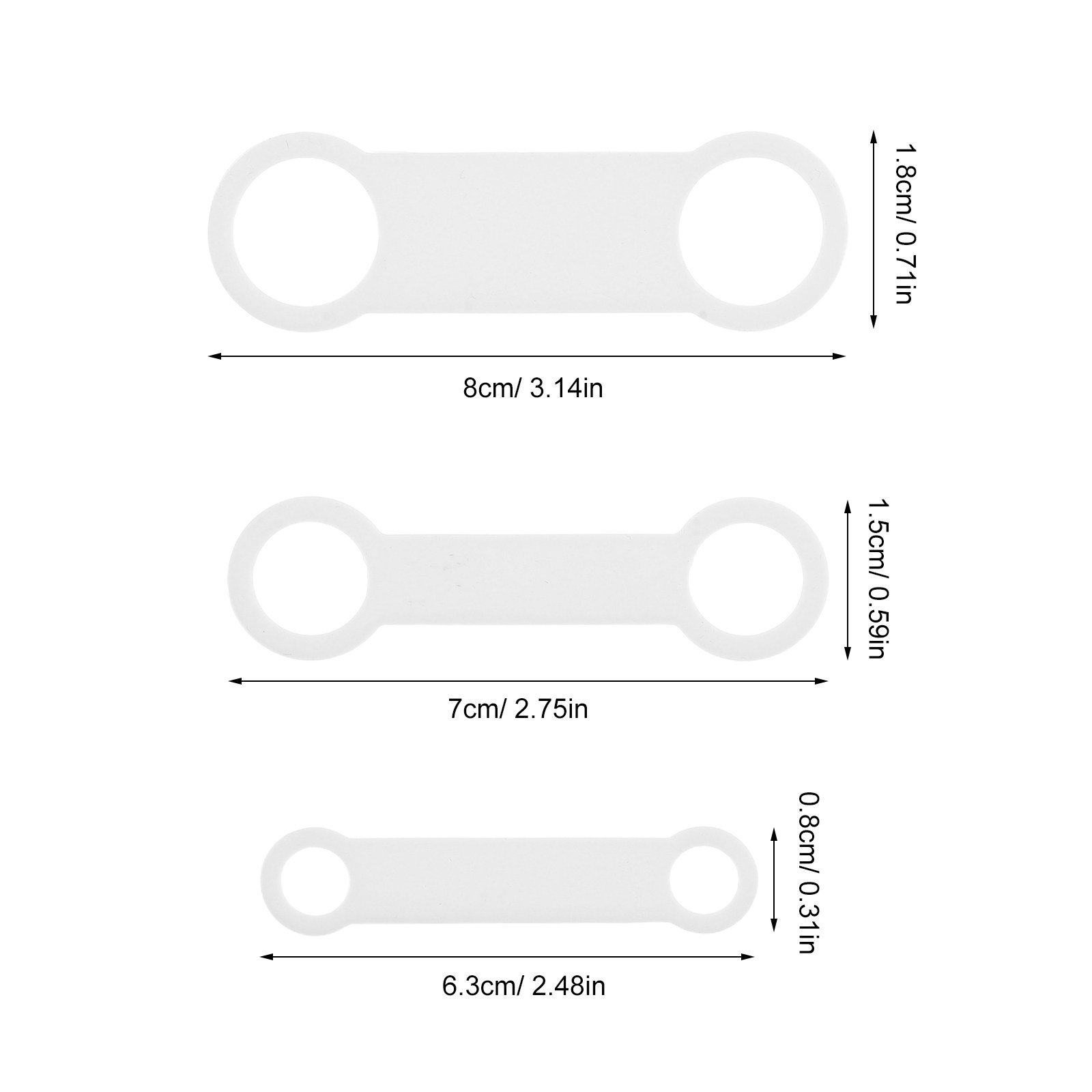 6 Piezas de Bandas de Silicona - Silicone Band Replacement reseña y precio