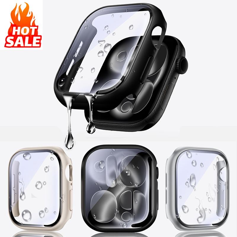 Vidrio templado + cubierta par - Smartwatch Band Accessories reseña y precio
