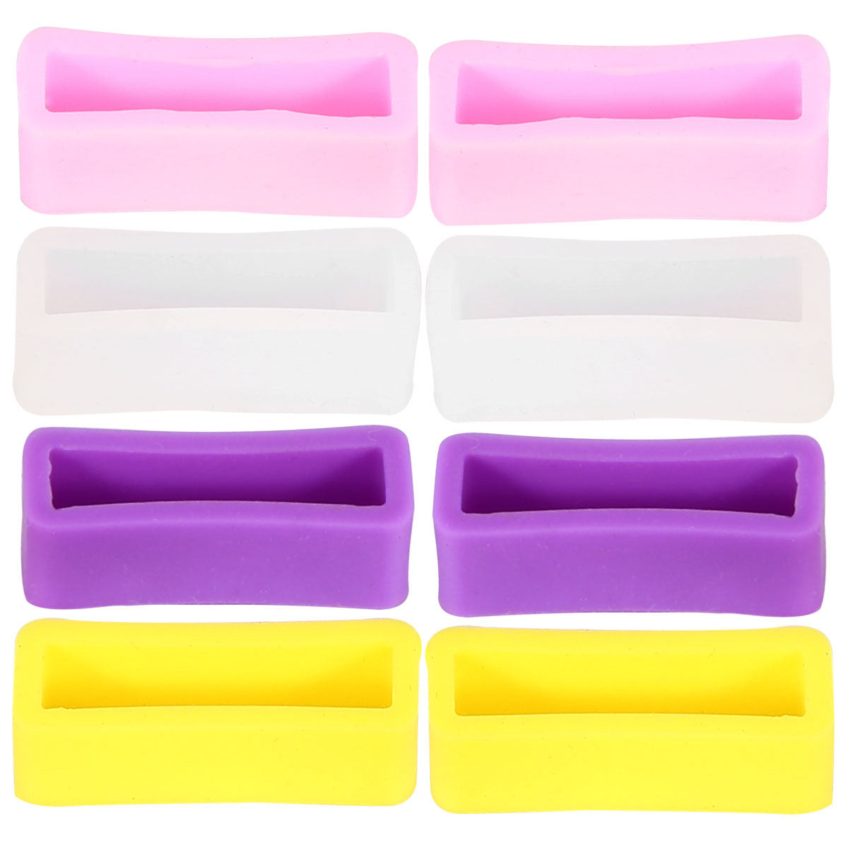 8 piezas de anillos de repuest - Silicone Band Replacement reseña y precio