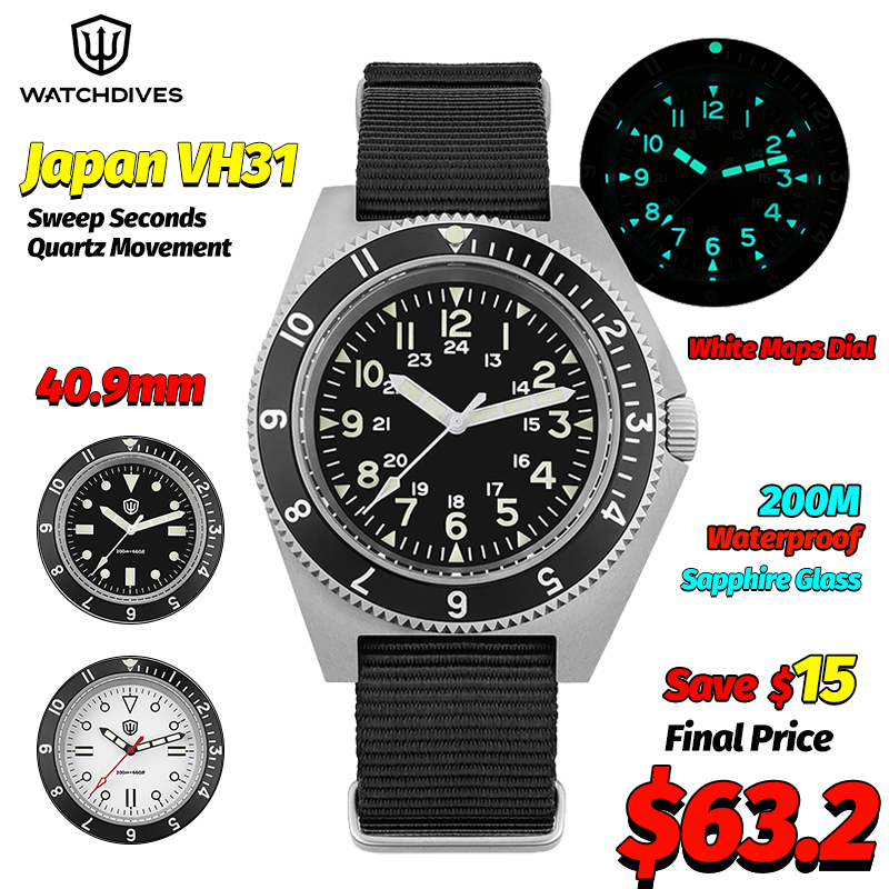 Watchdives WD1972 Reloj de cua - Accessories With Watch reseña y precio