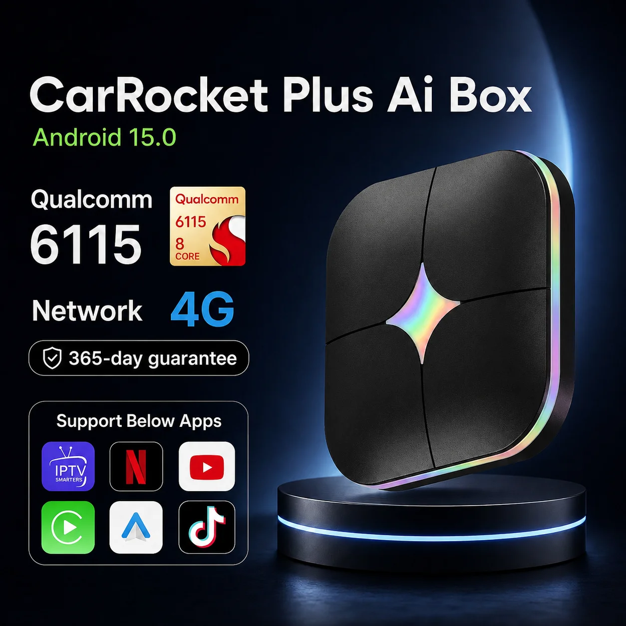 2026 Android 15 CarPlay Ai Box - Smartwatch Universal reseña y precio