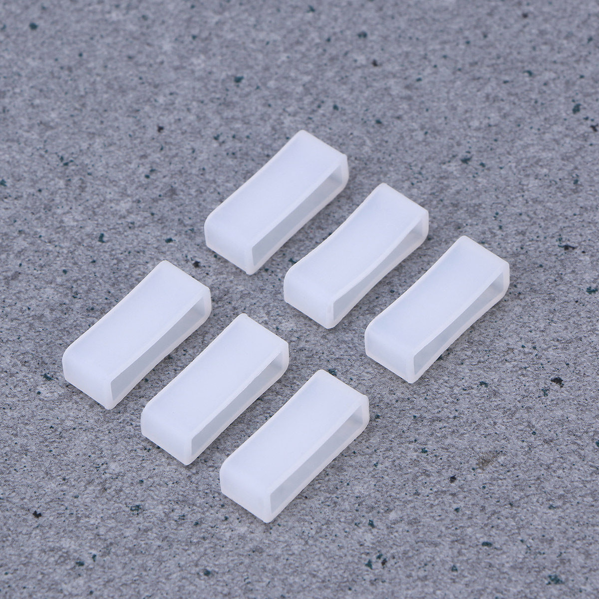 6 piezas de bucles de silicona - Silicone Band Replacement reseña y precio