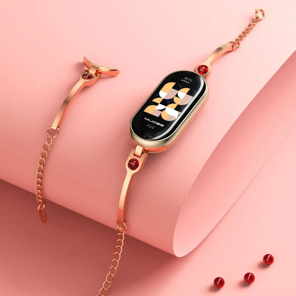 Correa de repuesto de acero in - Smartwatch Watch Accessories For Women reseña y precio