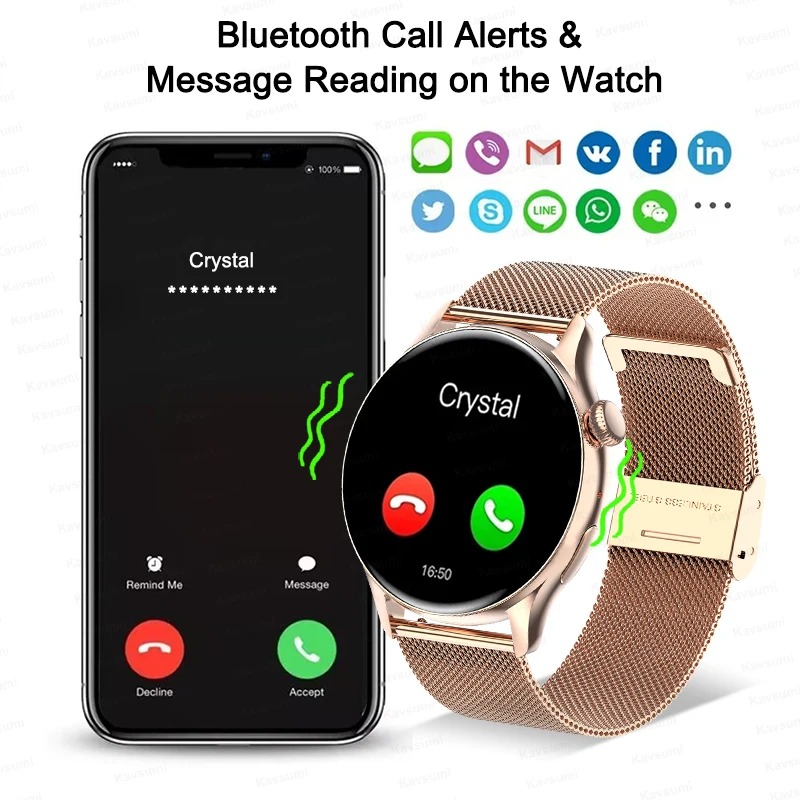 Reloj inteligente para mujer,  - Smartwatch Custom reseña y precio